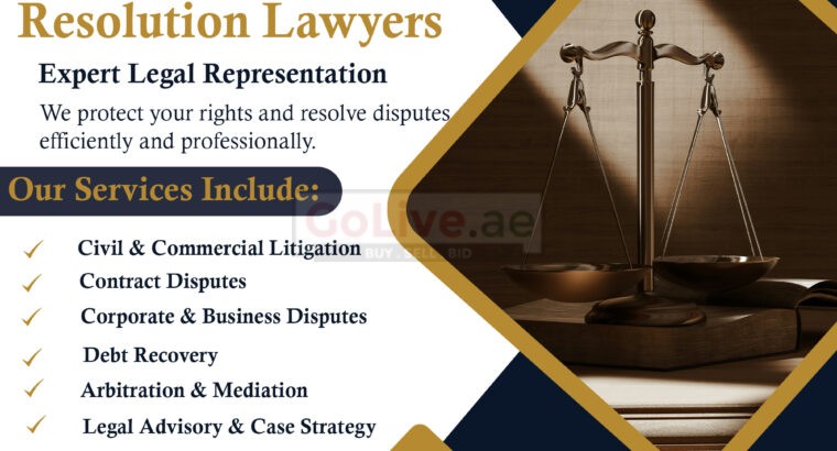 Litigation and Dispute Resolution Lawyers – Dubai