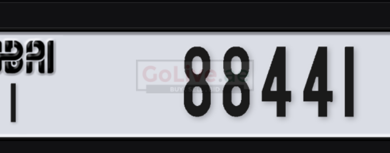 Dubai Code i 88441 Car Plate for sale