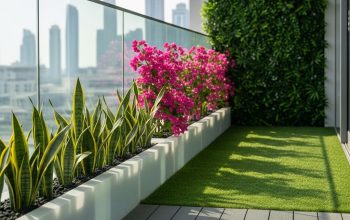 Luxury Balcony Landscaping and Apartment Garden Design Dubai — Baan Paa