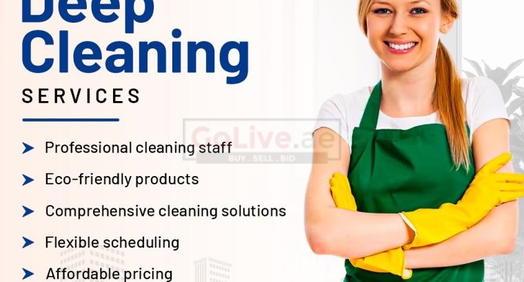 Top professional deep cleaning services for Dubai homes now