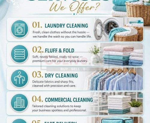 Fast Laundry Pickup and Delivery in Musaffah, Abu Dhabi | Golden class laundry