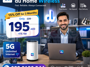 DU HOME WIFI INTERNET SERVICE ALL OVER UAE