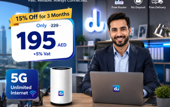 DU HOME WIFI INTERNET SERVICE ALL OVER UAE