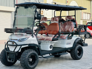 Megawheels Golf Cart Lifted Version Green Rider Golf Buggy 4+2 Seater with Gulf Buggy