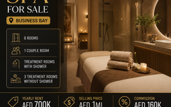 TURNKEY LUXURY SPA FOR SALE IN BUSINESS BAY