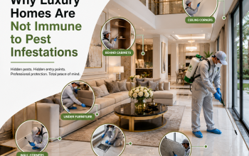Why Luxury Homes Are Not Immune to Pest Infestations
