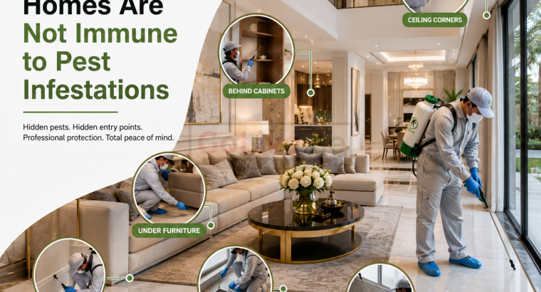 Why Luxury Homes Are Not Immune to Pest Infestations