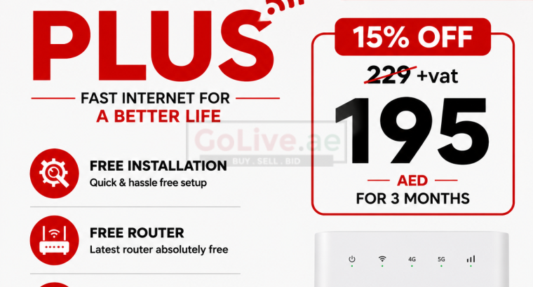 Etisalat home Internet service