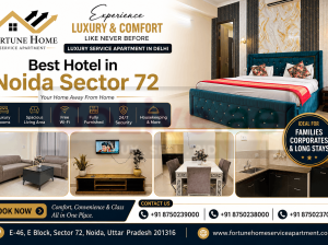 Best Hotel in Noida Sector 72 – Fortune Home Service Apartment
