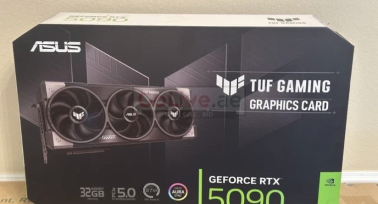 GENUINE ASUS GEFORCE RTX 5090 TUF GAMING OC EDITION GRAPHICS CARD.
