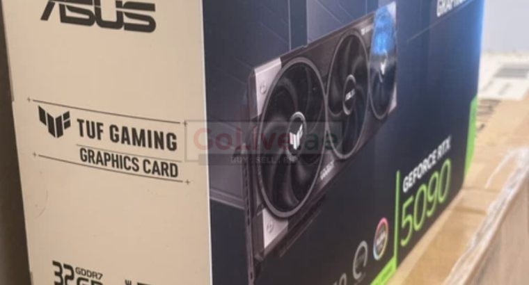 GENUINE ASUS GEFORCE RTX 5090 TUF GAMING OC EDITION GRAPHICS CARD.