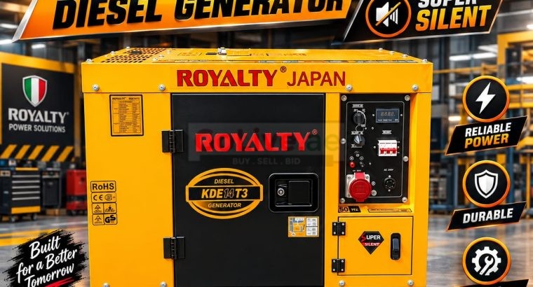 Royalty Generator 11Kw 3Phase