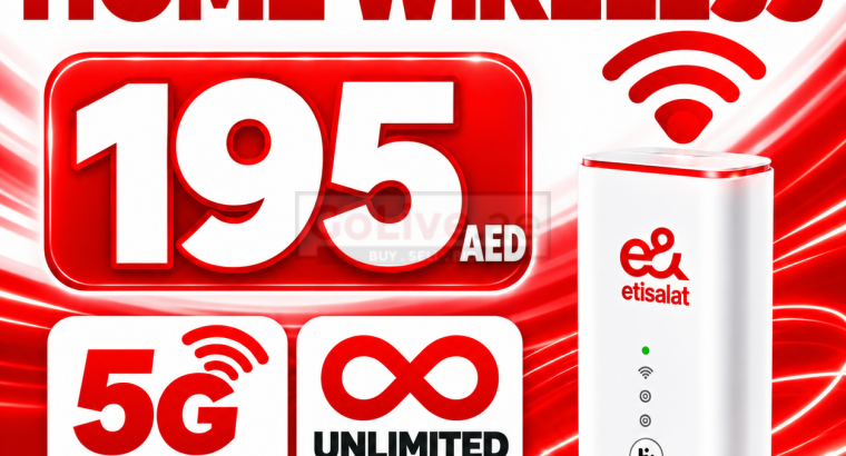 Etisalat Home wifi 5G