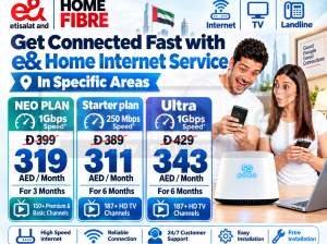 Etisalat home wifi internet 15% discount