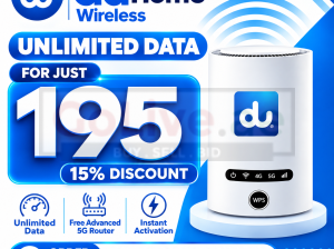 Du home wifi internet 15% discount