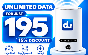 Du home wifi internet 15% discount