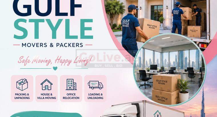 Professional movers and Packers expert in Dubai