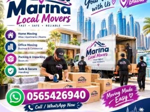 Professional movers and Packers in Dubai Villa apartment office shifting and home