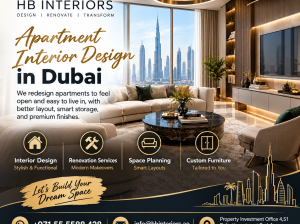 Apartment Interior Design in Dubai