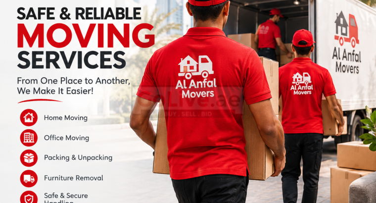 Stress-Free Home Moving Services in Dubai | Al Anfal Movers