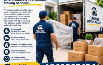 Expert Furniture Movers in Dubai | Hassle-Free Relocation