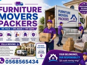 Professional Furniture Movers & Packers – Safe & Reliable Moving Services