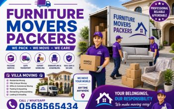 Professional Furniture Movers & Packers – Safe & Reliable Moving Services
