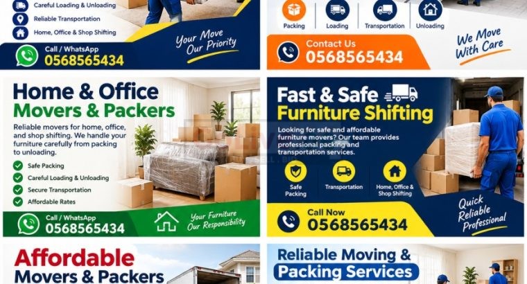 Reliable Moving & Storage Services – Safe, Fast & Affordable