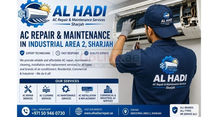 AL Hadi AC Repair & Maintenance Services Sharjah