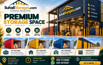 Affordable Storage Space for Rent in Sharjah | Container Storage anmd Open Yard in Sajaa Oasis – From AED 5/Sq Ft – 050 2134666