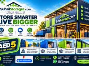 Private Lockable Mini Warehouse for Rent – Sajaa Oasis Sharjah – 050 2134666