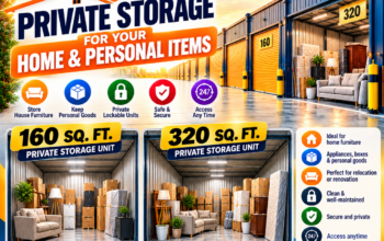 Private Mini Warehouse for Home Furniture Storage in Sajaa – 050 2134666