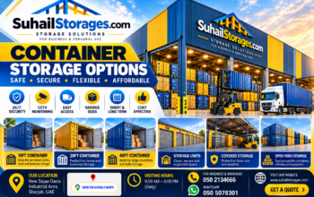 Storage Container Rental in Sajaa – Flexible Short and Long-Term Options – 050 2134666