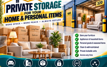 Furniture Storage for Rent in Sharjah – Private Lockable Units – 050 2134666