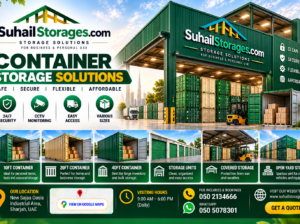Commercial Tools and Spare Parts Storage Containers in Sharjah, UAE – 050 2134666