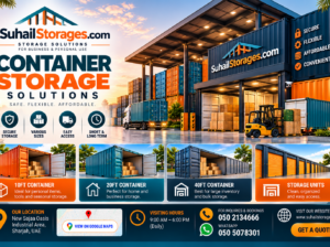 Premium Location. Practical Storage. Affordable Rates – 050 2134666