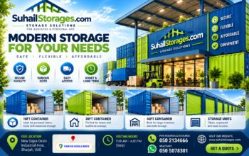 Low-Cost Commercial Storage Space in Sajaa Oasis – 050 2134666