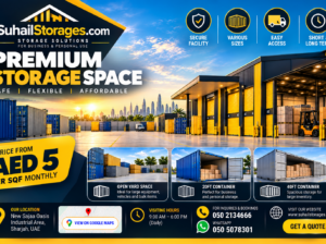 Mini Warehouse for Rent in Sharjah | Private Lockable Storage Units with Anytime Access | Sajaa Oasis | 050 2134666