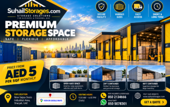 Mini Warehouse for Rent in Sharjah | Private Lockable Storage Units with Anytime Access | Sajaa Oasis | 050 2134666