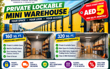 Private Mini Warehouse for Rent in Sharjah – 160 and 320 Sq Ft – 050 2134666