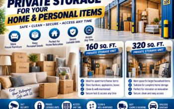 Household Furniture and Personal Storage in Sharjah | Private Lockable Mini Warehouse 160 and 320 Sq Ft – Sajaa Oasis