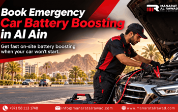 Book Emergency Car Battery Boosting in Al Ain, Abu Dhabi