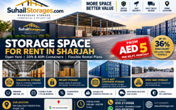 Open Yard and Container Storage | Starting AED 5/Sq.Ft – 050 2134666