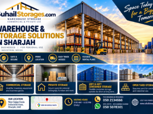 Container Storage for Rent in Sharjah – Prime Location and Affordable Rates – 050 2134666
