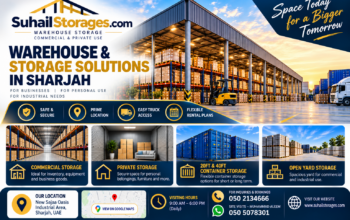 Container Storage for Rent in Sharjah – Prime Location and Affordable Rates – 050 2134666