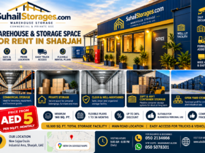 Storage Space for Rent in Sharjah | Open Yard and Container Storage | Starting AED 5/Sq.Ft. – 050 2134666