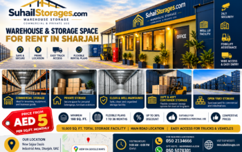 Storage Space for Rent in Sharjah | Open Yard and Container Storage | Starting AED 5/Sq.Ft. – 050 2134666