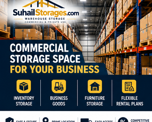 Container storage starting from AED 5/Sq Ft monthly – 050 2134666